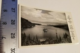 Home Treasure Emerald Bay Isle Lake Tahoe California Postcard BW Postal Card - £7.56 GBP