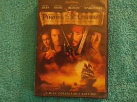 Pirates Of The Caribbean The Curse Of The Black pearl DVD - £2.23 GBP