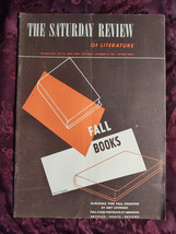 Saturday Review Magazine October 18 1941 Fall Books - £8.48 GBP