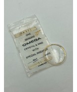 NOS Vintage Omega watch crystal PX 982 with GP tension ring Genuine 100% - $102.90 CAD