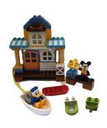 Lego Duplo 2016 Mickey &amp; &amp; Friends Beach House Ages 2-5 Set #10827 No GOOFY - $22.95