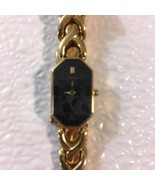 Lassale CZP040 Women’s Green Dial Gold Plated Watch ~ For Parts ~ Not Wo... - $197.63 CAD