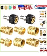 High Pressure Pressure Washer Adapter Set - Quick Disconnect Kit - 5000 PSI - $76.92 CAD