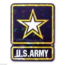Army Star Logo 3D Reflective Auto Car Emblem Decal Sticker Made In Usa - £15.95 GBP