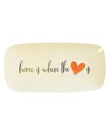 Thanksgiving Serving Platter Home is Where The Heart Is Melamine Tray 6&quot;... - $34.18