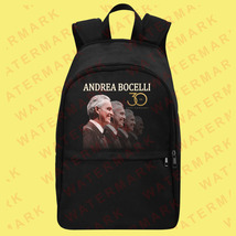 Andrea Bocelli 30TH Anniversary On Tour 2024 Backpack Bags - £35.44 GBP