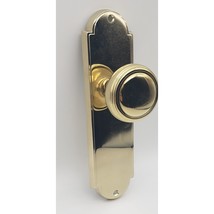 Emtek Non-Keyed 9in Delaware Dummy Plate Pair with Norwich Knobs - £50.59 GBP