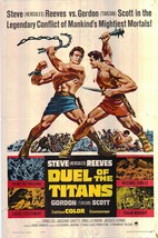 Duel of the Titans Original 1963 Vintage One Sheet Poster - £260.72 GBP