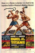 Duel of the Titans Original 1963 Vintage One Sheet Poster - £258.74 GBP