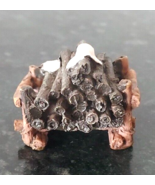 Miniature Dollhouse FAIRY GARDEN Christmas Village Stack of Cut Firewood... - €4,29 EUR