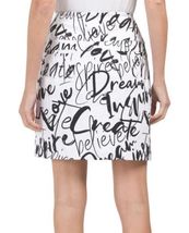 NWT Swing Control Black & White Believe Pullon Stretch GOLF SKORT 4 6 8 10 12 image 2