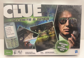 CLUE Secrets and Spies, Family Board Game, NIB - $9.85
