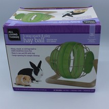 3- Way Snack and Play Hay Ball - Rabbits - Guinea Pigs - Chinchillas - £7.52 GBP