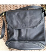 Vintage COACH Whitney 4115 Black Leather Shoulder Bag crossbody purse bu... - $123.09 CAD