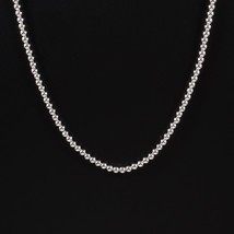 2022 New Classic Bead Necklace Women Vintage Handmade 4&amp;6mm Strand Bead ... - £13.63 GBP