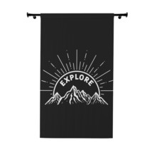 Customizable Blackout Curtain: Explore Nature&#39;s Beauty - 100% Polyester - Person - £49.40 GBP