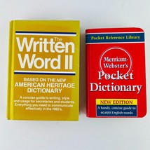 Pocket Dictionary &amp; Written Word II Reference Books High School / College Guides - $13.85