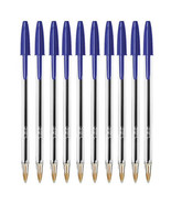 BiC Cristal Original Ballpoint Pen (10pk) - Medium Blue - £26.25 GBP