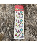Vintage Sandylion Sticker Designs Makeup Lipstick Brush Mirror Kromekote... - $27.22 CAD