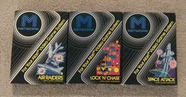 Atari 2600 VCS M Network Video Games - Air Raiders, Lock n Chase, Space Attack - £27.32 GBP