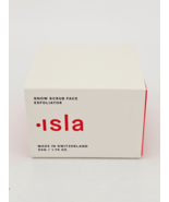 Isla Snow Scrub Face Exfoliator Exfoliate 1.76 oz Made In Switzerland - $32.95