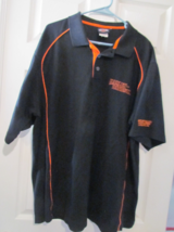 Harley Davidson Polo Mens XL Black Short Sleeve Lancaster CA. - $40.78 CAD