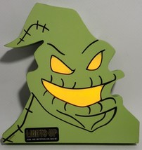 Disney Tim Burtons The Nightmare Before Christmas Oogie LED Wood Sign - $364.88 MXN