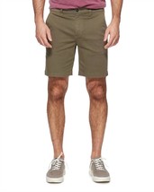 Flags &amp; Anthem catskill garment dyed short in Light Army Green - £36.59 GBP