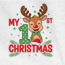 Baby My First Christmas PNG: holiday art (Digital Download) - $2.95