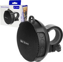 Upgraded Compact Portable Bluetooth 5.0 Wireless Bike Stereo Speaker, IP67 - £32.06 GBP