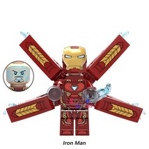  Iron Man Attack Battle of Titan Minifigures Marvel Avengers Infinity War  - £2.33 GBP