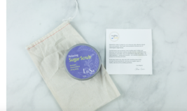 Lusa Organic Sugar Scrub Lavender Chamomile & Ylang Ylang 6 oz Tin - $17.65 CAD