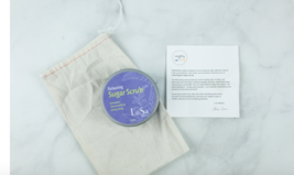 Lusa Organic Sugar Scrub Lavender Chamomile & Ylang Ylang 6 oz Tin - £10.35 GBP