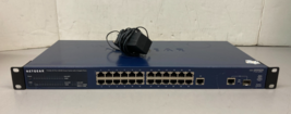 NetGear  ProSafe (FS726T-UK) 24-Ports External Switch Managed - Untested - $29.66