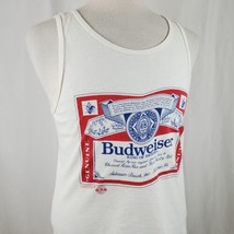 Vintage Wild Oats Budweiser King of Beers Tank Top Medium Single Stitch ... - £15.72 GBP