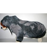 IRON POOCH Tie Dye Gray Corgi Dog Hoodie Sweatshirt XL - £7.32 GBP