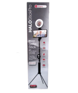Halo Stick Pro Selfie Stick - Extendable 5.5ft Tripod With Ring Light - £11.28 GBP