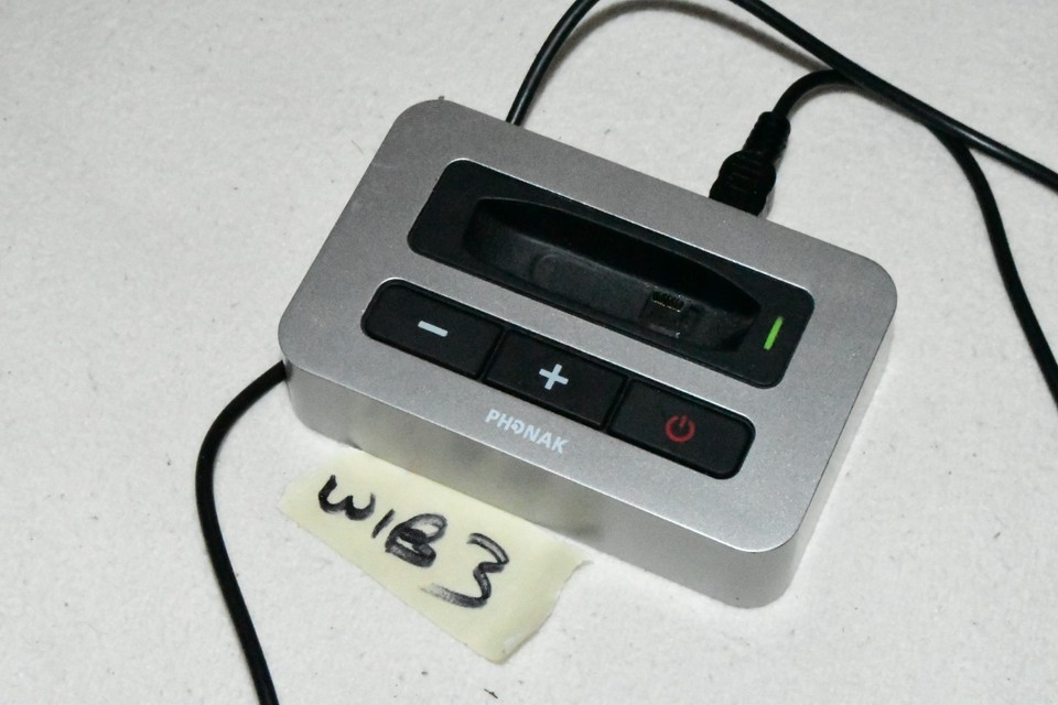 Phonak TVLink2 S Base Station Dock TV Link With ac plug  w1b3 - $22.50