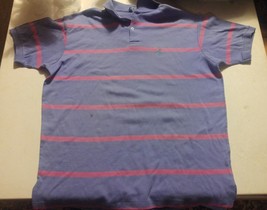 000 Men's XL Polo by Ralph Lauren Purple & Pink Stripes Shirt - £7.24 GBP