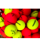24 Near Mint AAAA Callaway Colored Matte Finish Superfast Used Golf Balls - $41.09 CAD