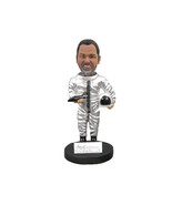 Custom Bobblehead Male Astronaut In His Space Suit Holding The Space Shu... - £73.00 GBP