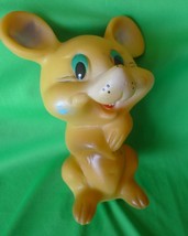 Vintage USSR rubber toy MOUSE 1970s Soviet Latvia Dobele collectibles toys - £13.10 GBP