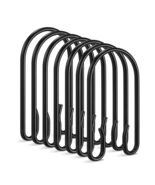 TENOVEL 24-Pack Stainless Steel Brushed Nickel Double Shower Curtain Hooks - $73.44 MXN