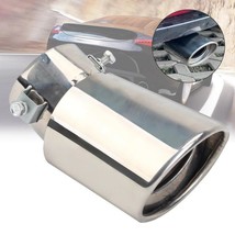 Car Accessories Car-styling Universal Stainless Steel Car Exhaust Tail Muffler T - £17.98 GBP