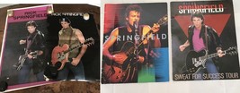 Rick Springfield Concert Books &amp; Fan Posters (2) Sweat For Success &amp; Cathode Ray - £36.50 GBP