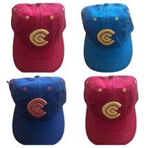 Cleveland Men&#39;s Golf Baseball Cap. One Size Fits All. Red Light Blue Roy... - $21.01