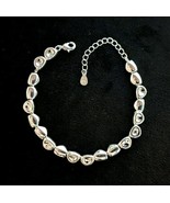 Solid Sterling Silver 925 Bracelet Bangle Jewelry Quiet Luxury Minimalis... - $619.35 MXN