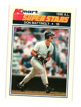 1990 Topps Kmart Super Stars #17 Don Mattingly New York Yankees - £1.35 GBP