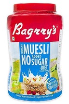 Bagrry&#39;s No Added Sugar Crunchy Muesli Jar, 1 kg (Free shipping worldwide) - $45.17