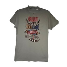 TeeFury Womens Juniors Gray Graphic T-Shirt 2XL Novelty Funny Cotton Str... - £7.83 GBP